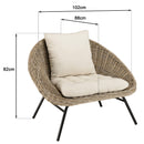 Kally - Sillón - Negro