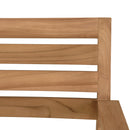 Kally - Lot De 2 Fauteuils Jardin - Teck - Marron