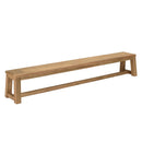 Kally - Banc De Jardin - Teck Recyclé - Marron