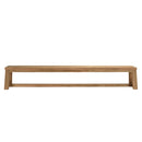 Kally - Banc De Jardin - Teck Recyclé - Marron