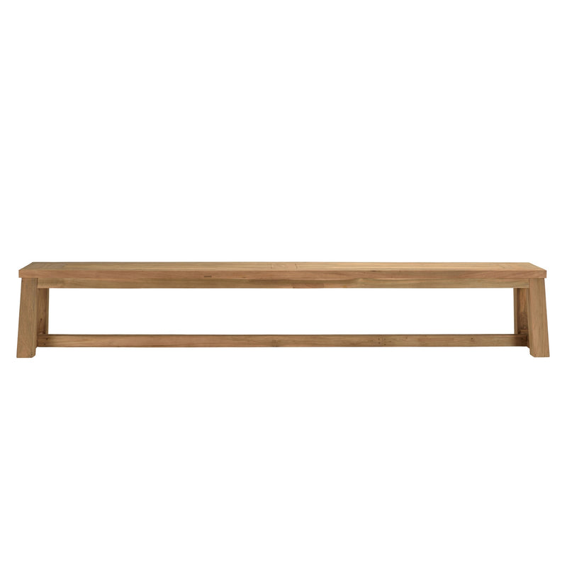 Kally - Banc De Jardin - Teck Recyclé - Marron
