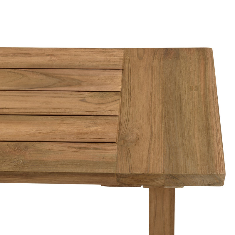 Kally - Banc De Jardin - Teck Recyclé - Marron