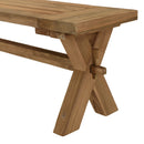 Kally - Banc De Jardin - Teck Recyclé - Marron