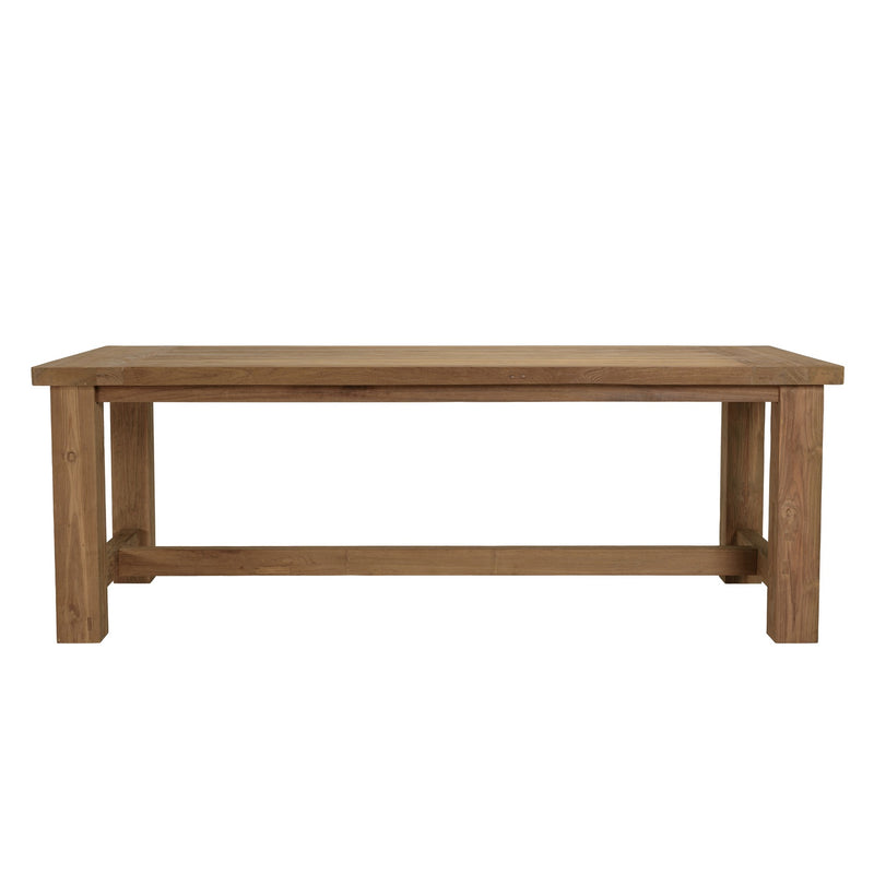 Kally - Salon De Jardin - Aluminium/Mousse/Rotin Synthétique/Teck/Teck Recyclé/Tissu Polyester 100% - Beige/Ecru/Marron