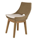 Kally - Salon De Jardin - Aluminium/Mousse/Rotin Synthétique/Teck/Teck Recyclé/Tissu Polyester 100% - Beige/Ecru/Marron