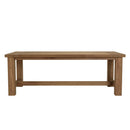 Kally - Salon De Jardin - Aluminium/Mousse/Rotin Synthétique/Teck/Teck Recyclé/Tissu Polyester 100% - Beige/Ecru/Marron