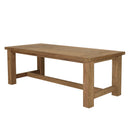 Kally - Salon De Jardin - Aluminium/Mousse/Rotin Synthétique/Teck/Teck Recyclé/Tissu Polyester 100% - Beige/Ecru/Marron