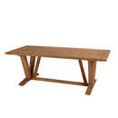 Kally - Salon De Jardin - Aluminium/Mousse/Rotin Synthétique/Teck/Teck Recyclé/Tissu Polyester 100% - Beige/Ecru/Marron