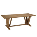 Kally - Salon De Jardin - Aluminium/Mousse/Rotin Synthétique/Teck/Teck Recyclé/Tissu Polyester 100% - Beige/Ecru/Marron