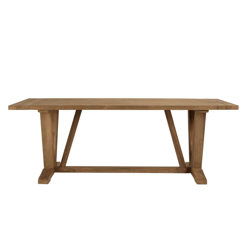 Kally - Salon De Jardin - Aluminium/Mousse/Rotin Synthétique/Teck/Teck Recyclé/Tissu Polyester 100% - Beige/Ecru/Marron