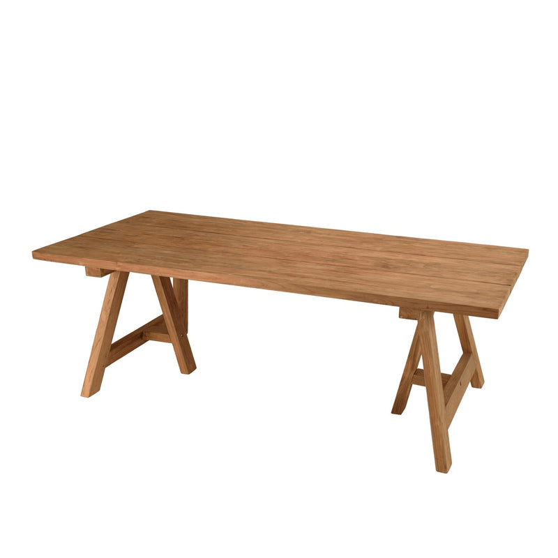 Kally - Salon De Jardin - Aluminium/Mousse/Rotin Synthétique/Teck/Teck Recyclé/Tissu Polyester 100% - Beige/Ecru/Marron