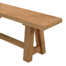Kally - Banc De Jardin - Teck Recyclé - Marron