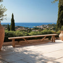 Kally - Banc De Jardin - Teck Recyclé - Marron