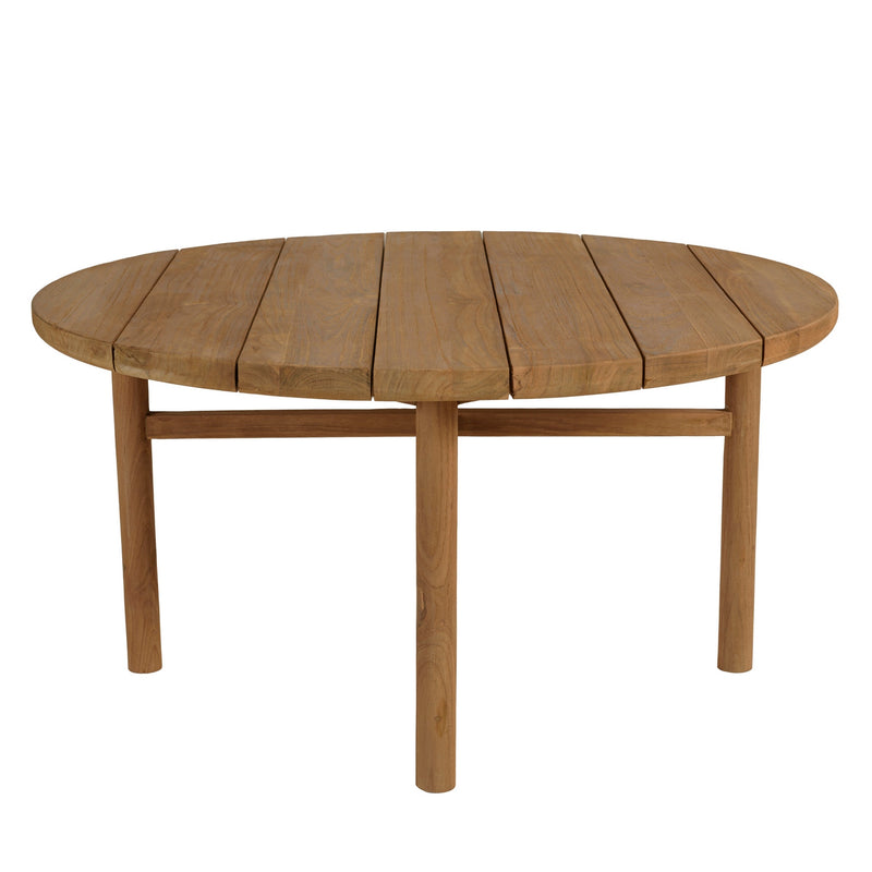 Kally - Table Basse De Jardin - Teck Recyclé - Marron