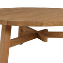 Kally - Table Basse De Jardin - Teck Recyclé - Marron