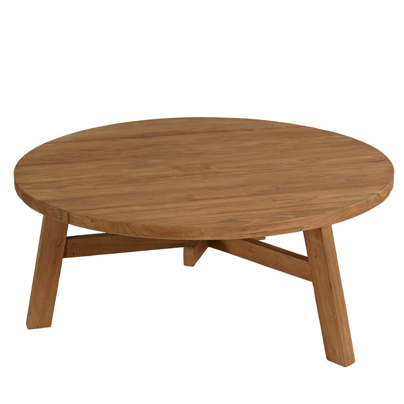 Kally - Table Basse De Jardin - Teck Recyclé - Marron