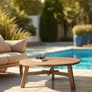 Kally - Table Basse De Jardin - Teck Recyclé - Marron