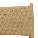 Valeria - Lot De 2 Fauteuils Jardin - Teck/Rotin Synthétique - Bois Clair/Beige