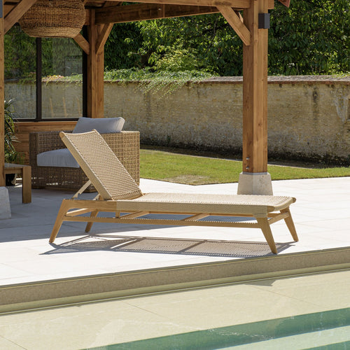 Valeria - Bain De Soleil - Bois Clair/Beige