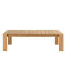 Valeria - Salon De Jardin - Rotin Synthétique/Acier/Teck/Olefin/Mousse Polyuréthane/Fibre Polyester - Beige/Blanc/Bois Clair