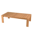 Valeria - Salon De Jardin - Rotin Synthétique/Acier/Teck/Olefin/Mousse Polyuréthane/Fibre Polyester - Beige/Blanc/Bois Clair