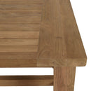 Valeria - Salon De Jardin - Teck Recyclé/Rotin Synthétique/Teck - Beige/Bois Clair/Marron