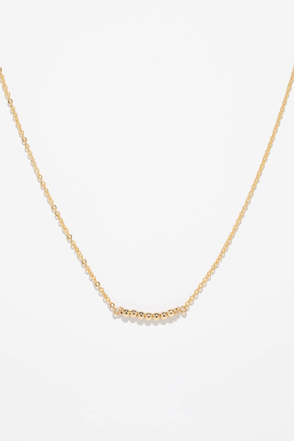 Collier Court Théa - Or