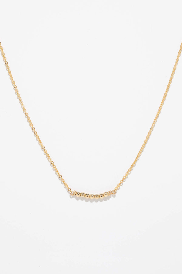 Kurze Halskette Théa - Gold