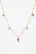 Collier Gaia - Rubis