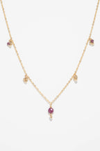 Collier Gaia - Rubis