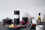 Recipiente De Cerámica Para Alimentos - Tower - Negro