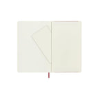 Textile Large Notebook 13x21 - Ruled Pages - Bordeaux Red