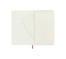 Carnet Ligné (Ruled Notebook) - Large - Couverture En Cuir - Rouge