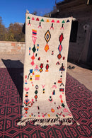 Tapis Berbère Coloré Couloir - 230 x 95 cm