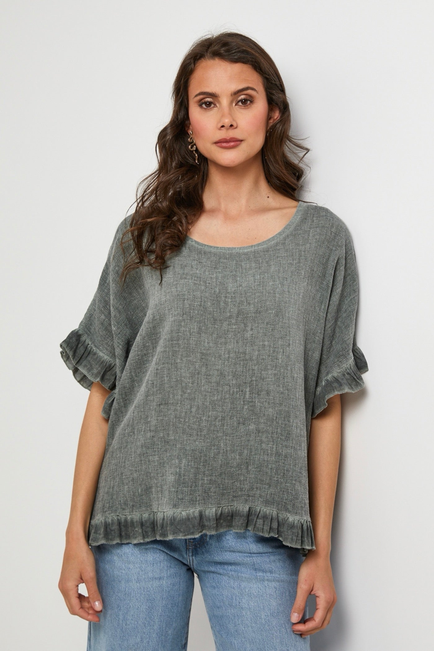 Top - Kaki - Femme
