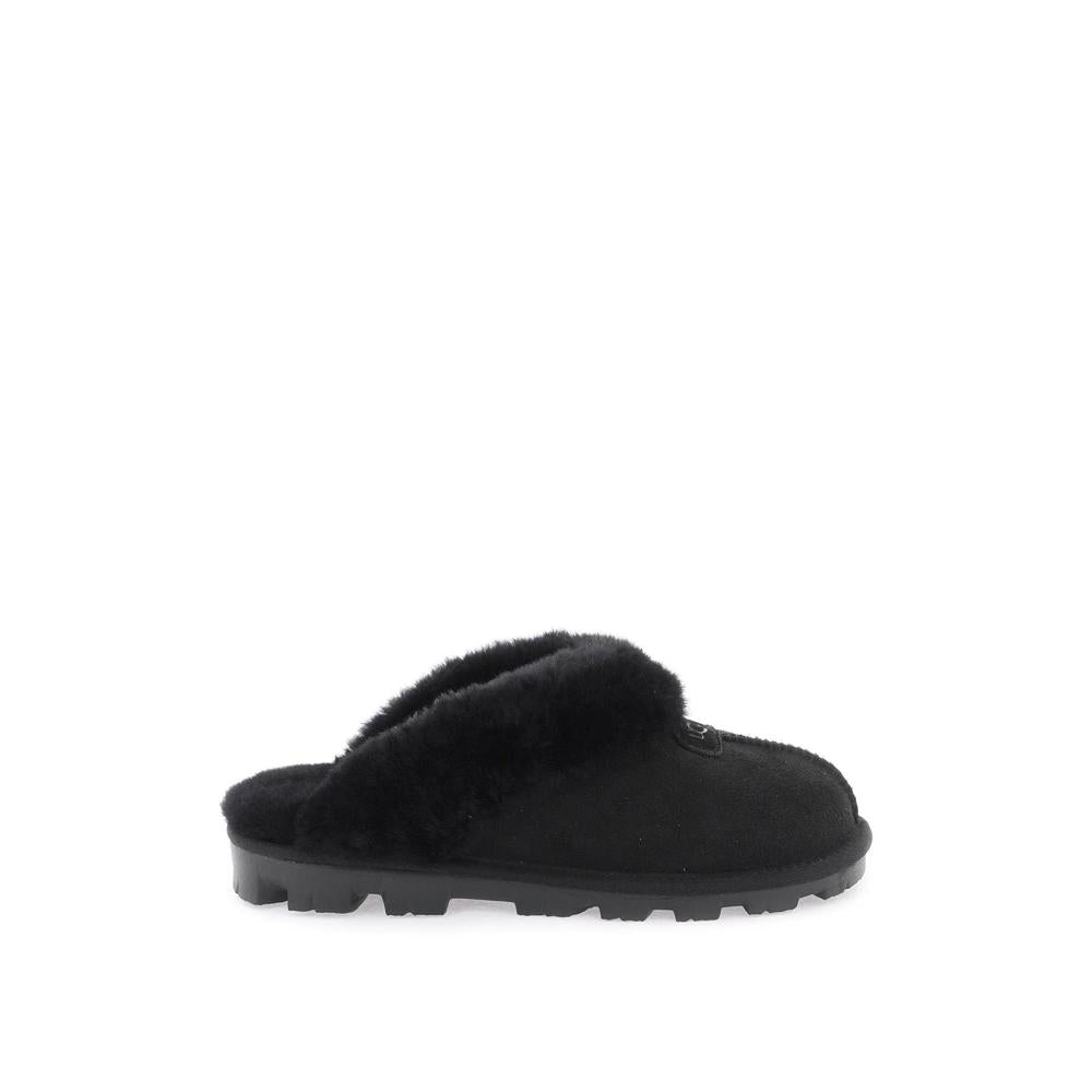 Mules Ugg Flirty Slide Sand - Negro - Mujer
