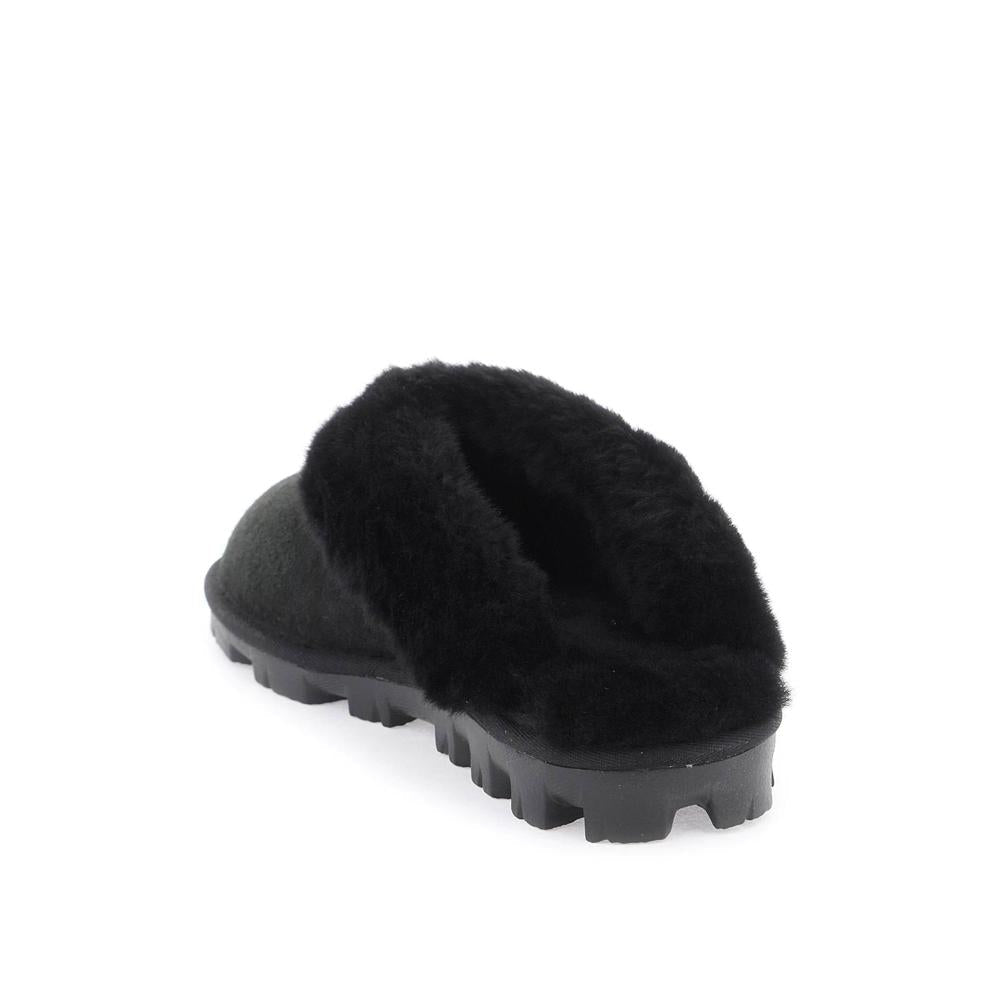 Mules Ugg Flirty Slide Sand - Negro - Mujer