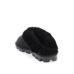 Mules Ugg Flirty Slide Sand - Negro - Mujer