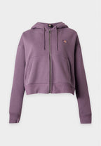 Sudadera con capucha y cremallera Oakport - Violeta vintage - Mujer