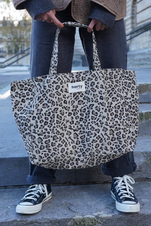 Horty Leopard Tote