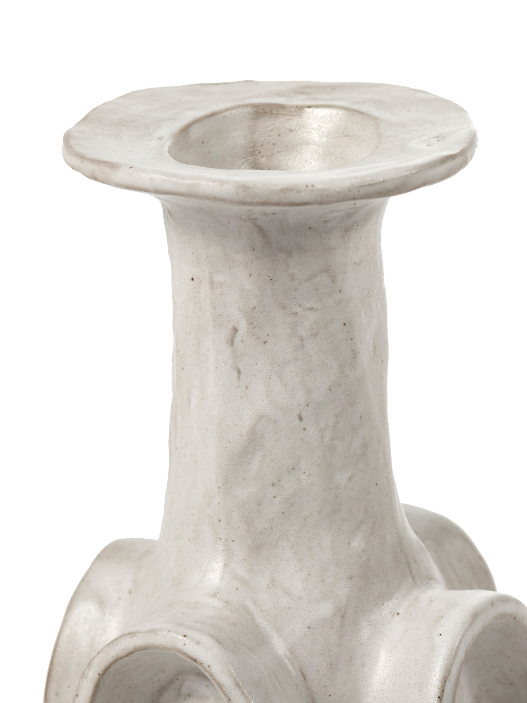 Marie Billy - Vase 02 - S - Grès - Blanc