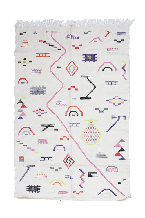 Tapis Kilim En Laine - 230 x 149 cm