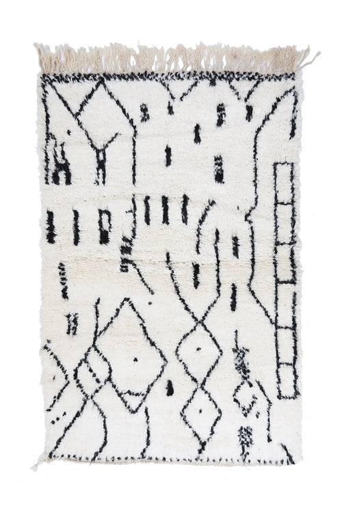 Tapis Béni Ouarain - 156 x 100 cm