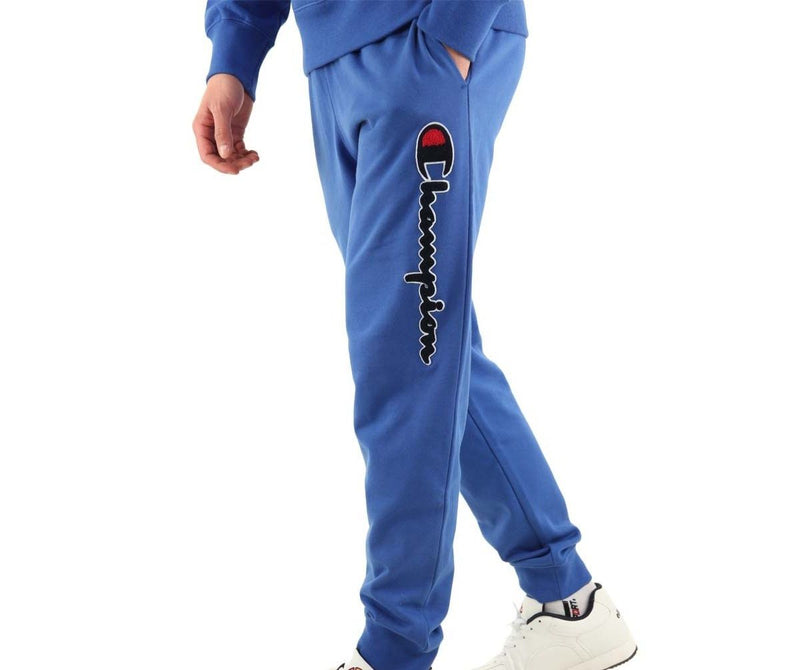 Pantalon De Survêtement Champion Rib Cuff - Bleu, Noir.