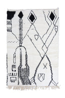 Tapis Béni Ouarain - 243 x 154 cm