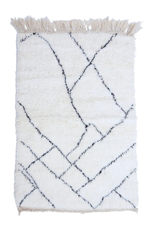 Tapis Béni Ouarain - 151 x 90 cm