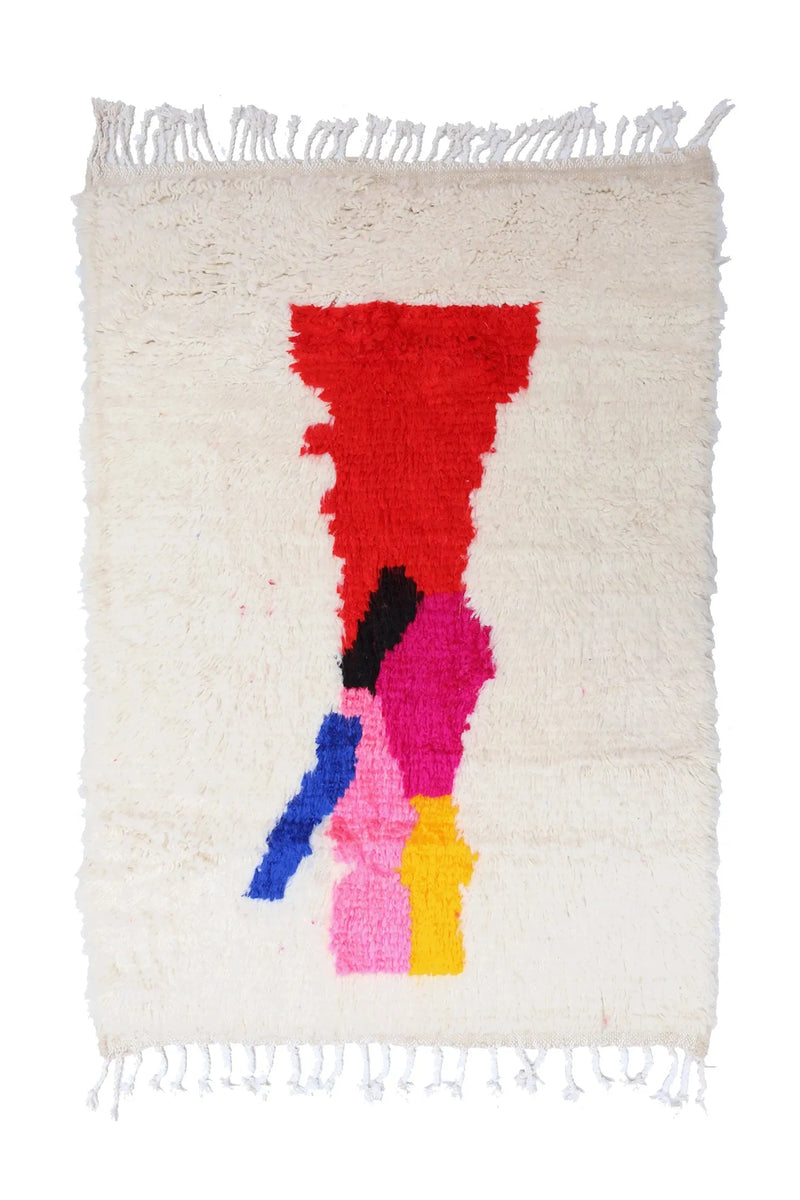 Tapis Berbère Coloré - 153 x 98 cm