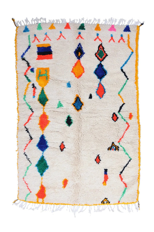 Tapis Berbère Coloré - 244 x 145 cm