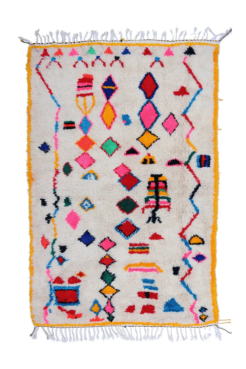 Tapis Berbère Coloré - 262 x 151 cm