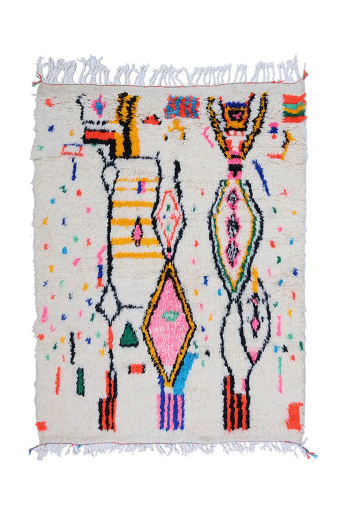 Tapis Berbère Coloré - 203 x 149 cm